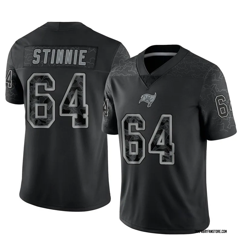 Aaron Stinnie Men's Nike White Tampa Bay Buccaneers Vapor Elite Custom Jersey