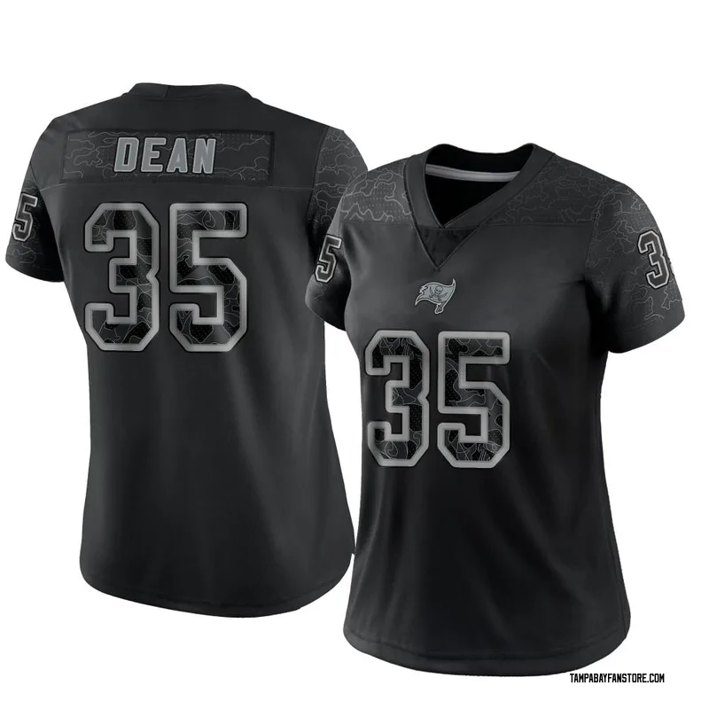 Jamel Dean Women's Nike Tampa Bay Buccaneers White Custom Game Jersey