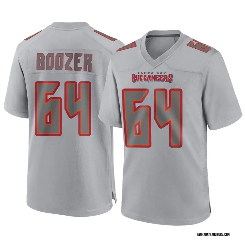 Markees Watts Men's Nike Pewter Tampa Bay Buccaneers Alternate Custom Game Jersey Size: Medium